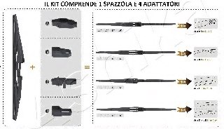 ASHIKA SA-X40R Wiper Blade